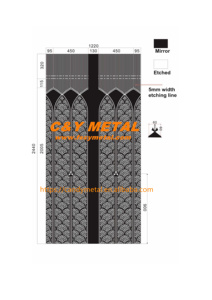 Décoration d'ascenseur Plaque en acier inoxydable Personnalisation multicolore Cabine d'ascenseur en acier inoxydable - Product Image 6