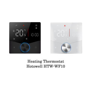 Pengontrol termostat ruang pemanas lantai putar cerdas WiFi Display ikon stasiun cuaca - Product Image 4