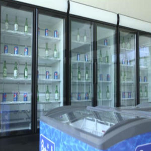 Vente en gros porte en verre Cola boisson bière présentoir réfrigérateur - Product Image 2