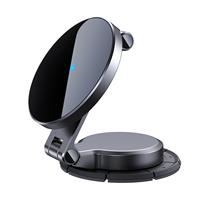 Support Universel JOYROOM ZS408 Portable Mini Chargeur Sans Fil Magnétique 15W Étanche en ABS pour Téléphones Mobiles