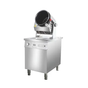 high efficiency automatic cooking machine intelligent stir fry machine