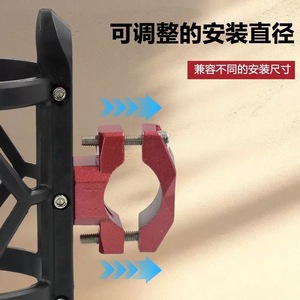 Aluminum Alloy Water Cup Holder Universal Motorcycle Bicycle Electric Vehicle Shock Absorbing Compact Geometric Design - Product Image 3