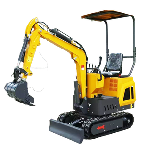 Livraison gratuite machines d'excavatrice domestique nouvelle pelle sur chenilles mini pelle hydraulique EURO 5 EPA Kubota moteur pelle sur chenilles 1.5 tonnes - Product Image 1