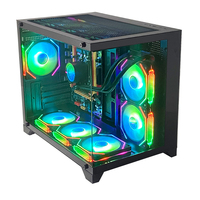 Boîtier PC Gamer ATX PCOOLING OEM Faible MOQ, Boîtier d'Ordinateur Gamer Full Tower avec Verre Trempé