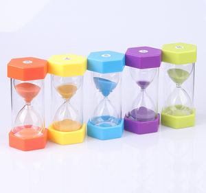 Sablier de 1, 2, 3, 5, 10, 15 minutes pour l'enseignement en classe, idéal pour les enfants - Product Image 2