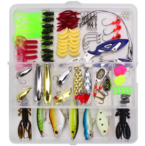 Hot Sale Wobblers Lures 101 pcs Mixed Minnow/Popper Fish Lure Artificial Minnow Bait Fishing Lures Set - Product Image 2