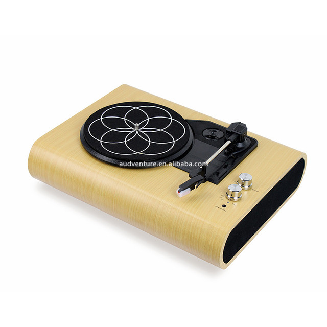All in One Modern Design Record Player Vinyl Record Turntable Gramophone Factory Offer with USB BT Function