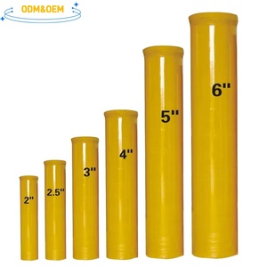 Tubo de mortero de fibra de vidrio impermeable de 2-16 pulgadas y carcasa para fuegos artificiales - Exhibición SFX reutilizable para exteriores para Año Nuevo Chino y Navidad - Product Image 1