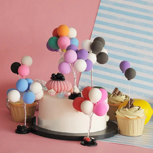 Arcilla confesiones globo <span class=keywords><strong>pastel</strong></span> Topper <span class=keywords><strong>cumpleaños</strong></span> <span class=keywords><strong>pastel</strong></span> decoración boda fiesta Decoración - Product Image 5