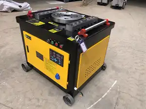 Dobladora eléctrica de estribos de hierro inoxidable con barra redonda de acero para hormigón - Product Image 4