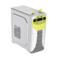 Boîtier PC Gamer GAMEMAX Micro ATX Mid Tower OEM avec ventilateurs de refroidissement, ports USB et audio avant, style élégant, en acier