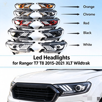 Kit de conversion de carrosserie de camionnette, systèmes d'éclairage, feux de voiture, phares LED, phares avant pour Ranger T7 T8 2015-2021 XLT Wildtrak