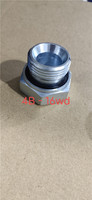 Adaptateur hydraulique haute pression en acier au carbone zingué, raccord de tuyau à filetage mâle multi-standards, directement de l'usine
