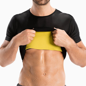 Maglietta Modellante in Neoprene, Tuta <span class=keywords><strong>Sauna</strong></span> Termica <span class=keywords><strong>per</strong></span> Sudorazione e Allenamento, Abbigliamento Dimagrante <span class=keywords><strong>per</strong></span> Uomo - Product Image 4