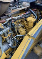 Chargeuse sur pneus Caterpillar 966K d'occasion, tracteur de construction d'occasion avec chargeur frontal
