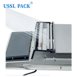 Envolvedora Manual de Bandejas TW-450E para Bandejas de Plástico de Carne Cruda, Máquina Manual de Envoltura de Film Estirable Abletop para Carne Fresca Anti-putrefacción - Product Image 4