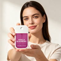 Aanpasbare body spray reisformaat alcoholvrij hydraterende framboos fruitige geur haar mist voor vrouwen groothandel leverancier