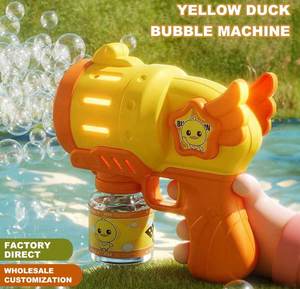 <span class=keywords><strong>Pistola</strong></span> de Burbujas de Pato con 12 Agujeros, Juguete de Verano para Exteriores, <span class=keywords><strong>Pistola</strong></span> de Burbujas Eléctrica Automática para Niños - Product Image 3