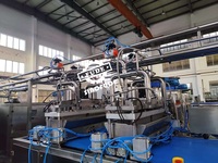 Usine de chocolat multifonctionnelle à haute efficacité pour la production de pralines colorées et de barres de chocolat multicouches