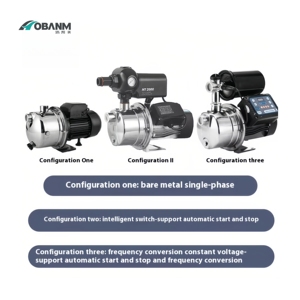 Hobanm 1HP thép không gỉ cao áp lực nước máy bay phản lực bơm tự mồi Ly Tâm Bơm tăng áp với động cơ đồng - Product Image 5