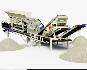 Hiệu quả cao 300tph di động máy nghiền hàm đá vôi Granite núi đá nghiền màn hình xây dựng ngành công nghiệp bao gồm PLC - Product Image 4