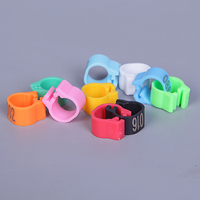 Anneaux de pieds de pigeon RFID personnalisables, protocole ISO11784, anneaux de pieds de pigeon RFID