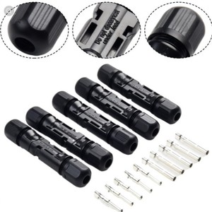 Conector de Cable para Panel Solar de 1000V de Alto Voltaje, Impermeable IP68, Retardante de Llama V0, Macho y Hembra, con Certificación <span class=keywords><strong>TUV</strong></span> - Product Image 3