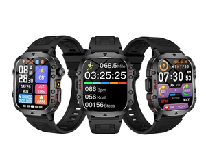 Montre intelligente H19 avec comptage des pas, sport, plein air, grand écran, montre H19 pour l'alpinisme avec lampe de poche, montre intelligente - Product Image 5