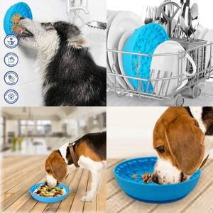 Bol à lécher en silicone de qualité alimentaire <span class=keywords><strong>pour</strong></span> animaux de compagnie avec ventouses Puzzle de nez de <span class=keywords><strong>chien</strong></span> Tapis de jeu renifleur Jouets - Product Image 5