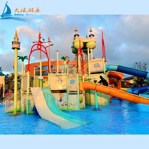 Équipement de Parc <span class=keywords><strong>Aquatique</strong></span> Commercial Marque Dalang Style Océan Toboggan de Jeu <span class=keywords><strong>Aquatique</strong></span> Extérieur de Taille Moyenne en Fibre de Verre <span class=keywords><strong>Jeux</strong></span> d'Eau pour Enfants - Product Image 1
