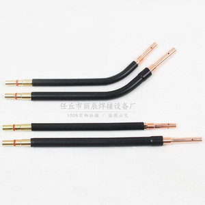 Antorcha de Soldadura Mig Mag 350A 500A con Cuello de Cisne Extendido, Varilla Recta, Refrigerada por Aire, Recubierta de Cobre - Product Image 2