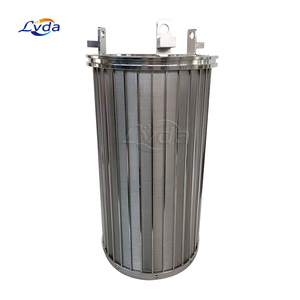 Élément filtrant de fil de cale en acier inoxydable cylindre d'écran de fil de cale 150 maille élément filtrant de fil d'<span class=keywords><strong>échelle</strong></span> élément filtrant enroulé - Product Image 4