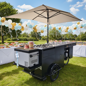 Carrito de Comida Triciclo Económico para Negocios de Comida Callejera, Triciclo para Hot Dogs - Product Image 1