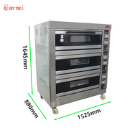 220V/380V cuisine électrique poulet Pizza grille-pain four industriel four Commercial boulangerie équipement à vendre