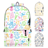 Mochila Ligera Impermeable para Niñas, Mochila Escolar para Estudiantes de Secundaria, Bolsas Escolares de Viaje para Niñas