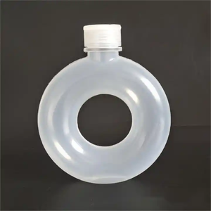 500ml PP Beverage Bottle Screen Printing Juice Mineral Water Tea Tequila Champagne Soda Whisky Beer 38mm Screw Cap Logo Display
