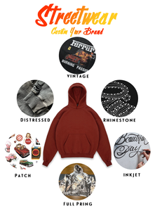 Sweat à capuche brodé en polaire épaisse 500gsm personnalisé le plus doux inspiré du <span class=keywords><strong>tissu</strong></span> éponge à fermeture éclair réversible ensemble unisexe strass automne jours froids - Product Image 3