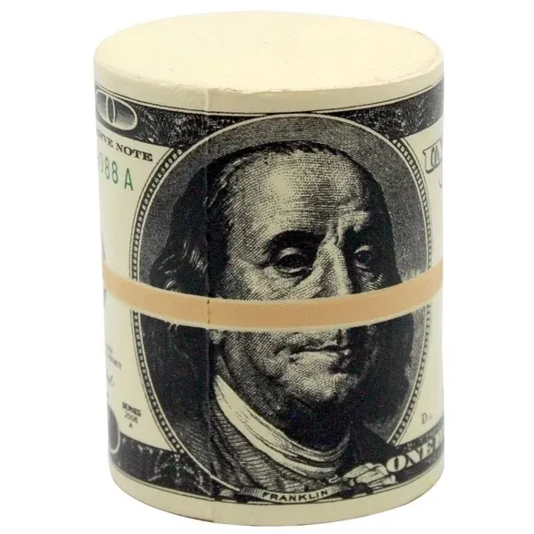 High Quality Custom PU Squeeze Toy-Stress Ball Money Wad Wholesale For Stress Relief Promotion Gifts