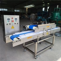 Máquina Cortadora de Filetes de Pescado y Pollo Industrial, Horizontal, Automática, para Cortar Carne en Rodajas
