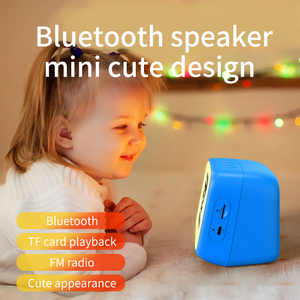 Veilleuse LED portable en gros pour enceinte BT511 <span class=keywords><strong>avec</strong></span> horloge, boîtier en plastique, chargement <span class=keywords><strong>USB</strong></span>, autonomie de 3 à 5 heures - Product Image 3