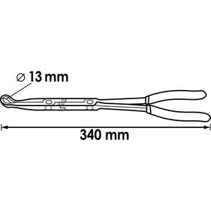 VIGOR - V5494 Alicates de bujía con doble junta 340mm - EAN 4047728054942 JUEGO DE MOTOR Y DISTRIBUCIÓN - Product Image 2