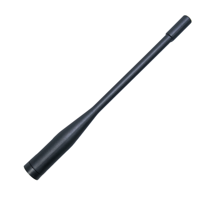 Antenne flexible en caoutchouc UHF 8200 400-480 MHz pour talkie-walkie vertical extérieur Baofeng