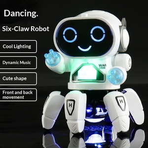Nouveau Jouet Électronique en Plastique pour Enfants Garçons, Robot <span class=keywords><strong>Poisson</strong></span> à Six Griffes Dansant Électrique, avec Lumières et Musique, Modèle 6, pour le Marché International - Product Image 4