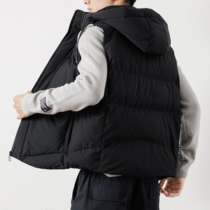 Gilet zippé en polaire polaire respirant anti-boulochage pour homme IGift BVJ002, col en V, 300g, décontracté, chaud pour l'hiver et l'automne - Product Image 3