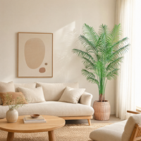 Plante artificielle palmier pour sol, près du canapé, style nordique, décoration intérieure, sans entretien, grande taille en pot, vente en gros