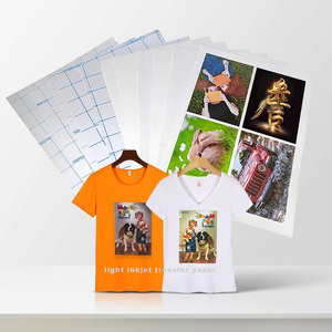 <span class=keywords><strong>Papier</strong></span> transfert thermique jet d'encre léger A3/A4, 100 feuilles, <span class=keywords><strong>pour</strong></span> <span class=keywords><strong>imprimante</strong></span> jet d'encre, impression sur tissu coton et vêtements légers - Product Image 1