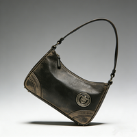 Collection FactoryDirect – Sac Boston Vintage pour Femme en Cuir de Vachette Pleine Fleur Tanné Végétal – Sac Bandoulière en Cuir Luxe Léger