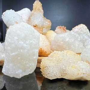 High Quality Apophyllite <b>Cluster</b> Raw <b>Crystal</b> Quartz Stone With Druzy <b>Crystal</b> Spicemen Quartz Stones - Product Image 2