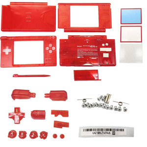 Coque de protection NSLikey pour console Nintendo <span class=keywords><strong>DS</strong></span> Lite NDSL avec vis - Couleur transparente - Product Image 2