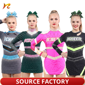 Uniformes de cheerleading Pro Series All Star 2026 avec design personnalisé pour l'esprit d'équipe en compétition, vente en gros - Product Image 3